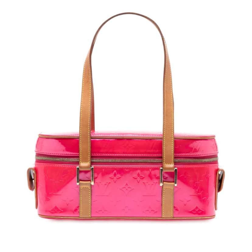 Louis Vuitton Monogram Vernis Sullivan Horizontal PM Pink Leather Good condition - Front View