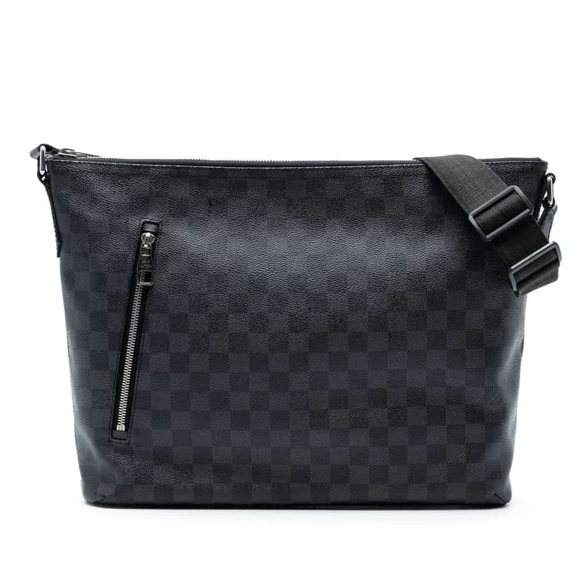 Louis Vuitton Damier Graphite Mick MM Black Good condition - Front View