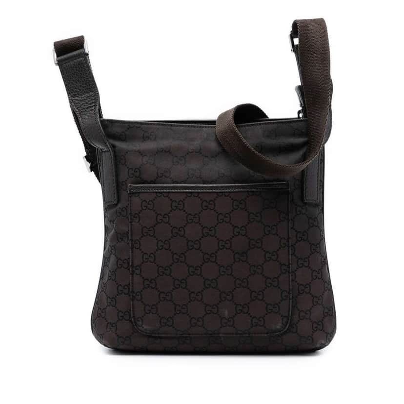 Gucci GG Canvas Crossbody Brown Canvas Good condition - Front View