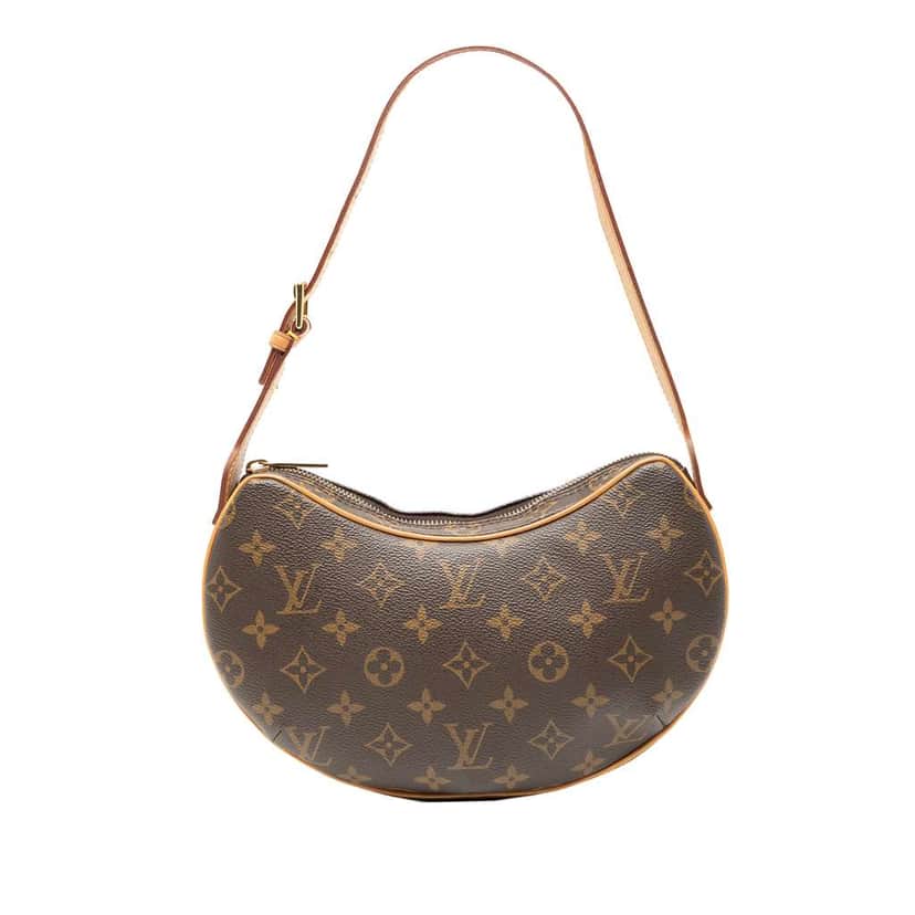 Louis Vuitton Monogram Croissant PM Brown Good condition - Front View