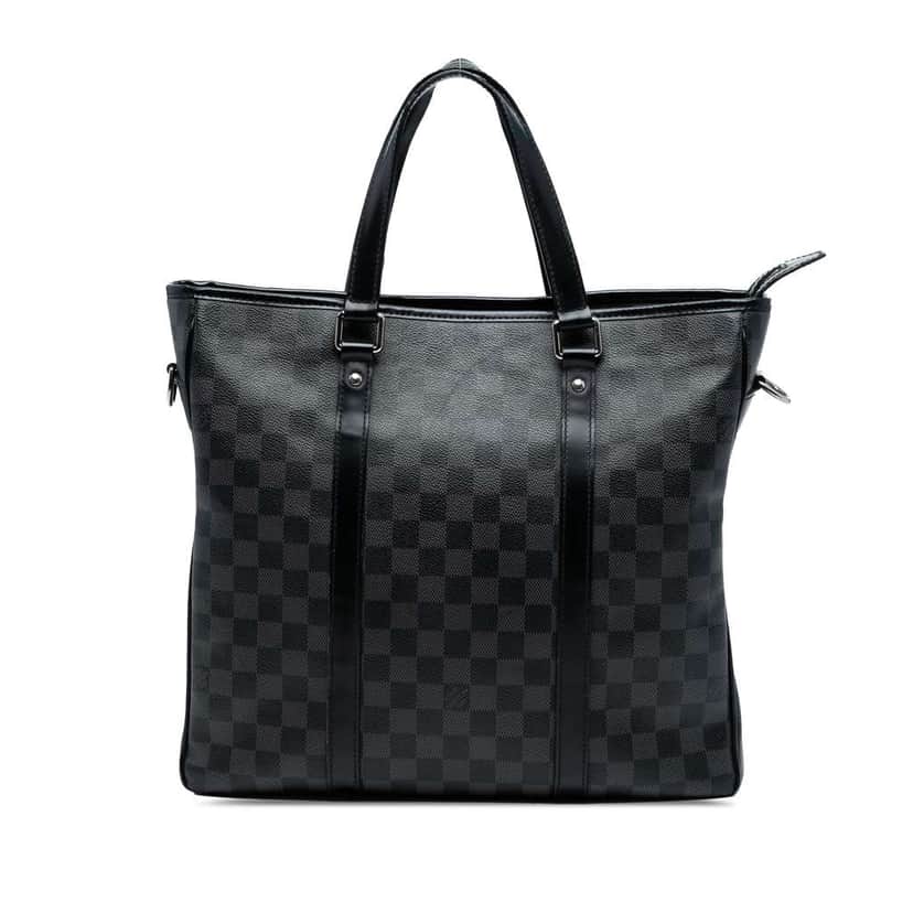 Louis Vuitton Damier Graphite Tadao PM Black Good condition - Front View