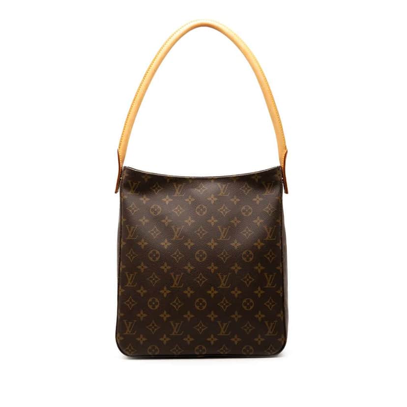 Louis Vuitton Monogram Looping GM Brown Good condition - Front View