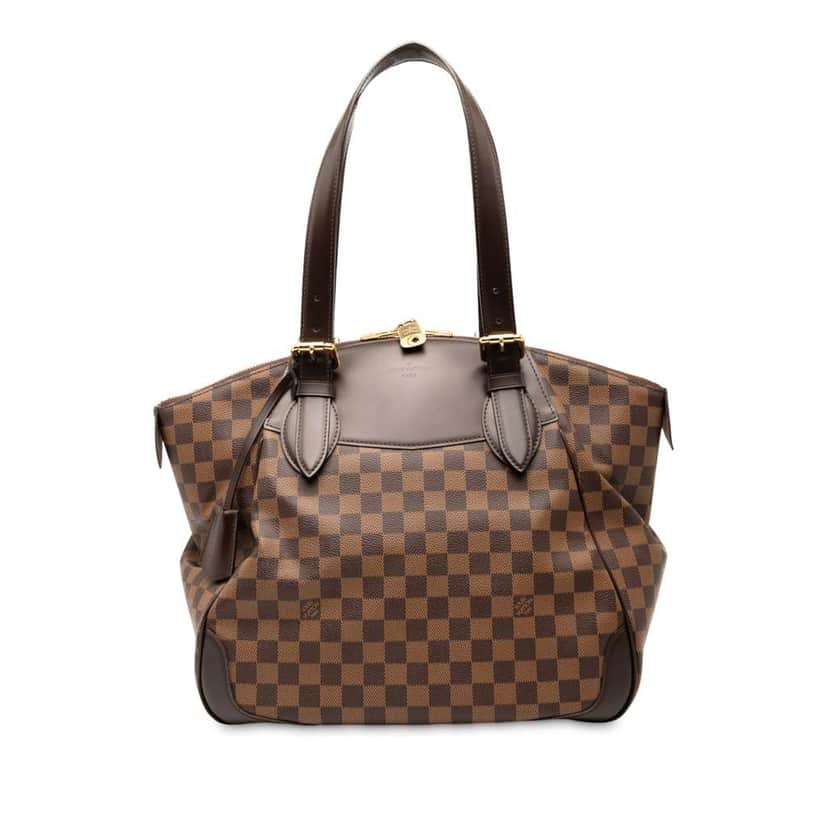 Louis Vuitton Damier Ebene Verona GM Brown Good condition - Front View
