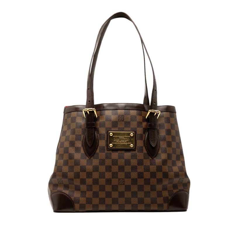Louis Vuitton Damier Ebene Hampstead MM Brown Good condition - Front View