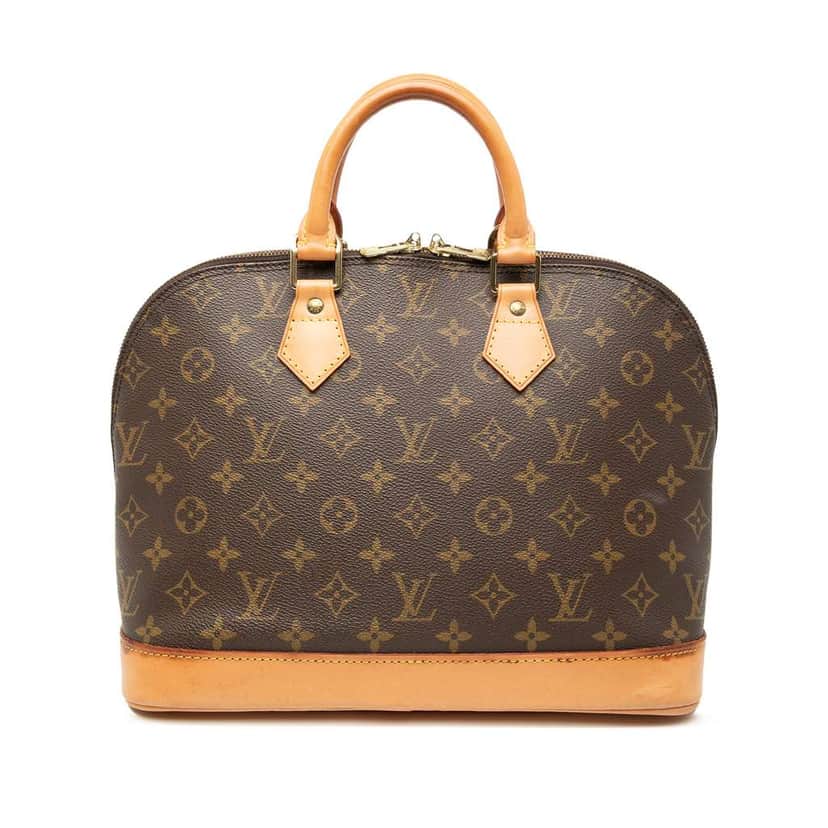 Louis Vuitton Monogram Alma PM Brown Good condition - Front View
