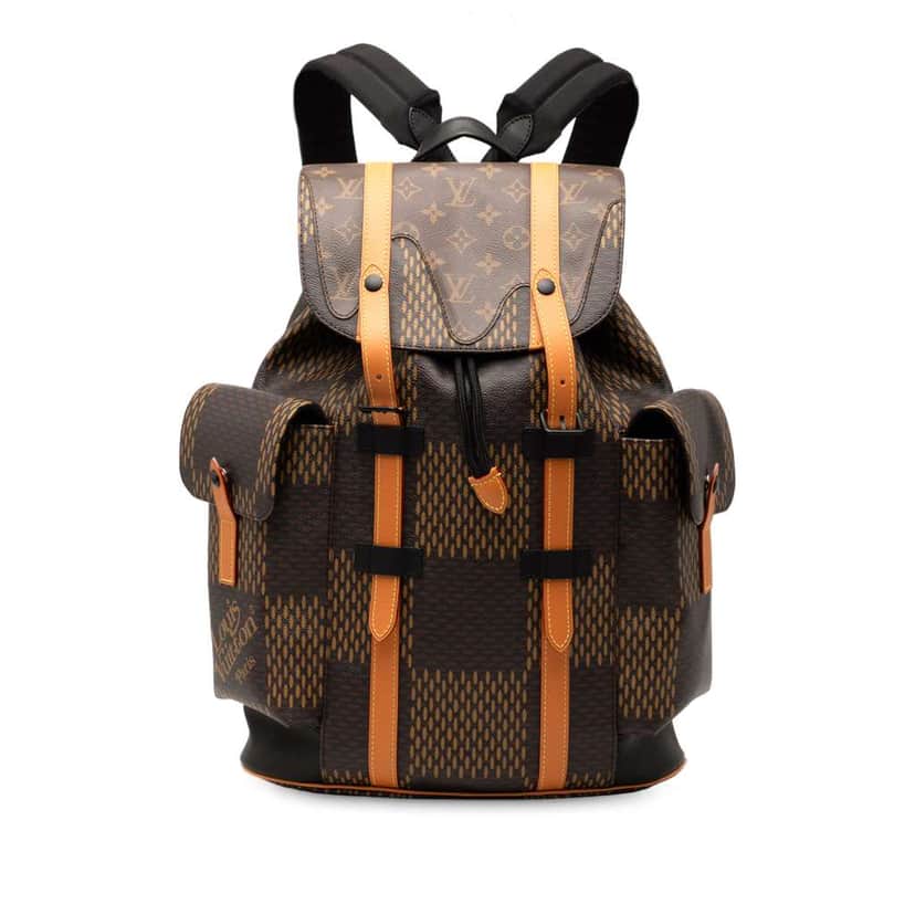 Louis Vuitton Nigo Giant Damier Ebene Monogram Christopher Brown Good condition - Front View