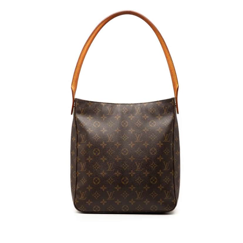 Louis Vuitton Monogram Looping GM Brown Good condition - Front View