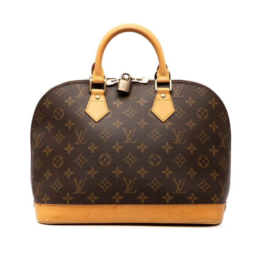 Louis Vuitton Monogram Alma PM Brown Good condition - Front View