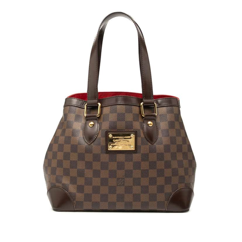 Louis Vuitton Damier Ebene Hampstead PM Brown Good condition - Front View