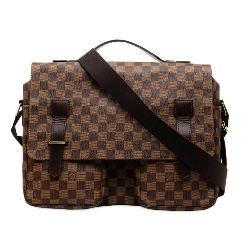 Louis Vuitton Damier Ebene Broadway Brown Good condition - Front View