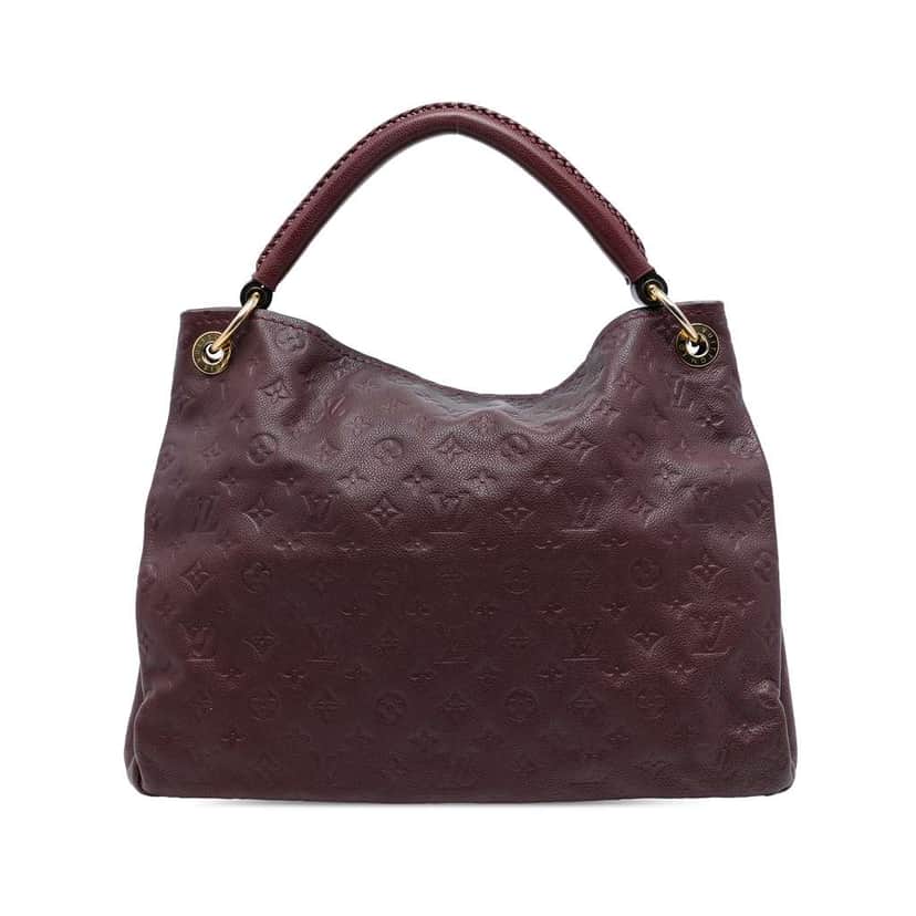 Louis Vuitton Monogram Empreinte Artsy MM Red Leather Good condition - Front View