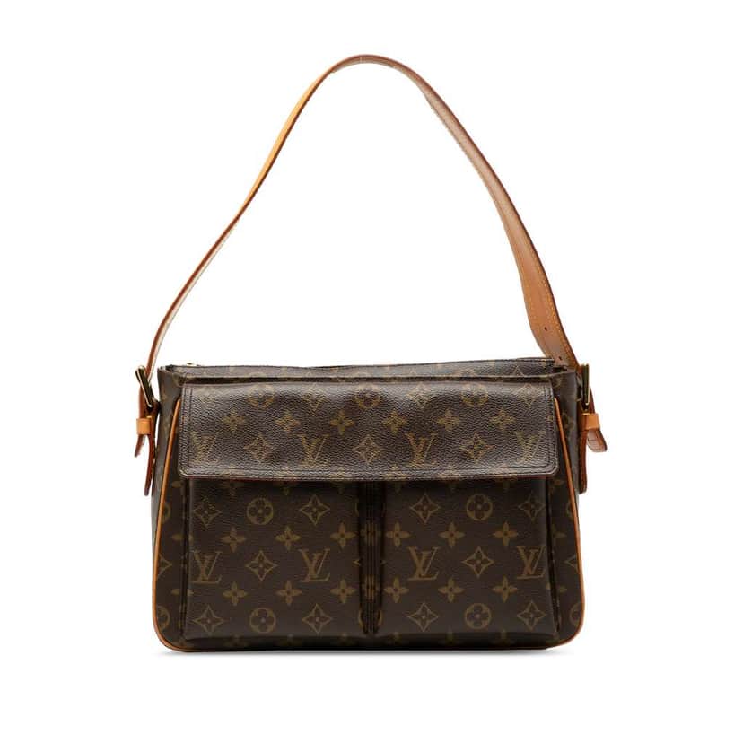 Louis Vuitton Monogram Viva Cite GM Brown Good condition - Front View