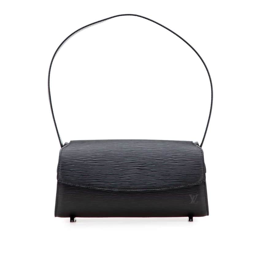 Louis Vuitton Epi Nocturne PM Black Leather Good condition - Front View