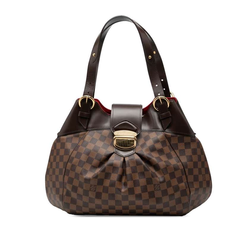 Louis Vuitton Damier Ebene Sistina GM Brown Very good condition - Front View
