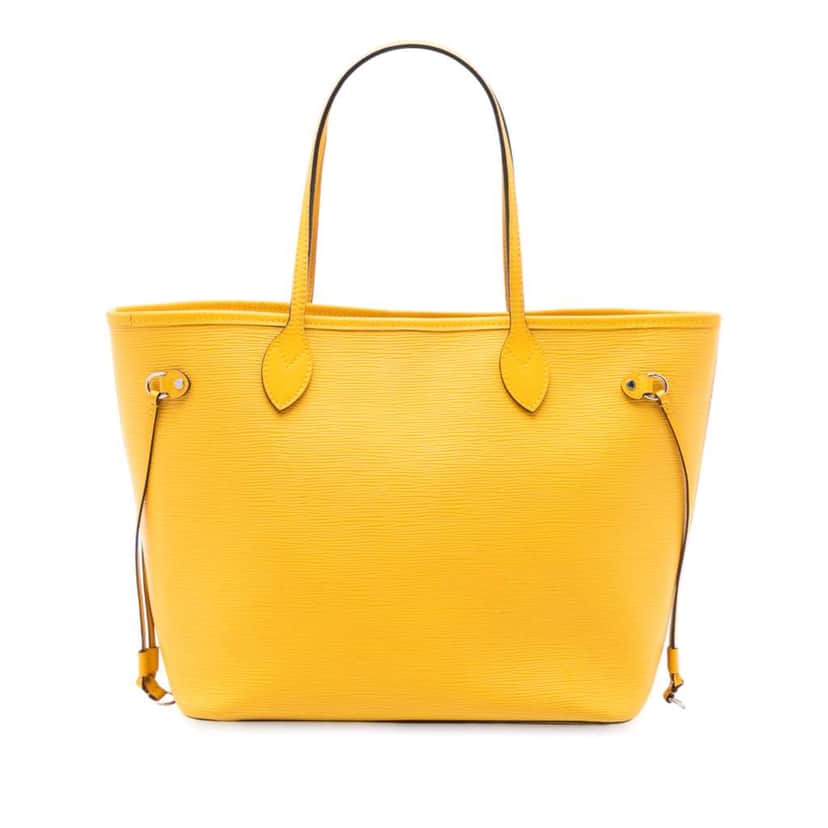 Louis Vuitton Epi Neverfull MM Yellow Leather Very good condition - Front View