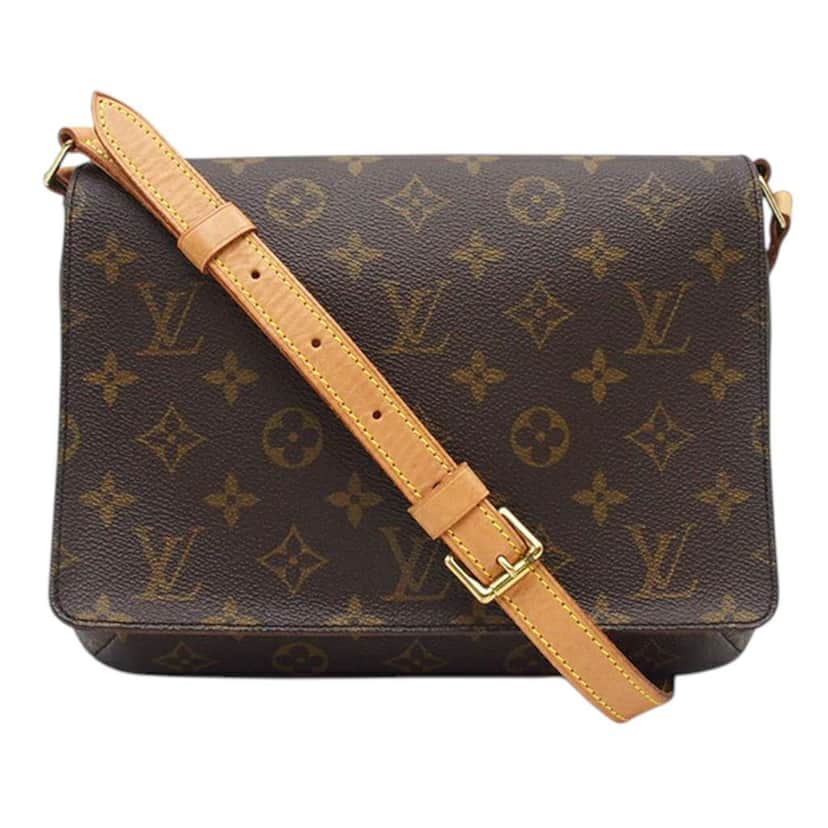 Louis Vuitton Monogram Musette Tango Short Strap Brown Good condition - Front View