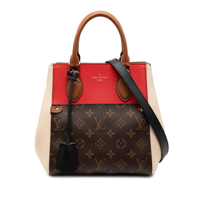 Louis Vuitton Monogram Fold Tote PM Brown Very good condition - Front View