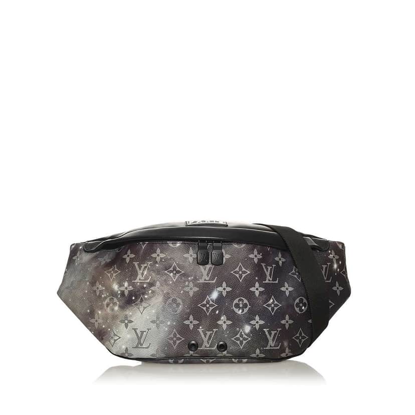 Louis Vuitton Monogram Galaxy Discovery Bumbag Black Canvas Very good condition - Front View