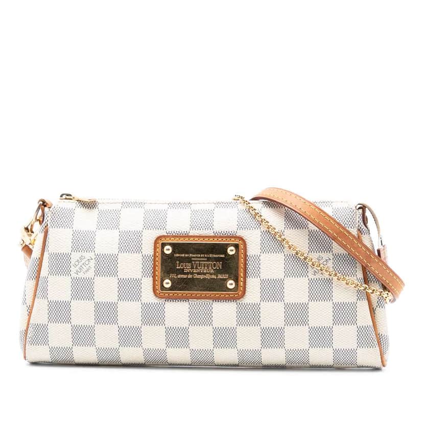 Louis Vuitton Damier Azur Eva White Good condition - Front View