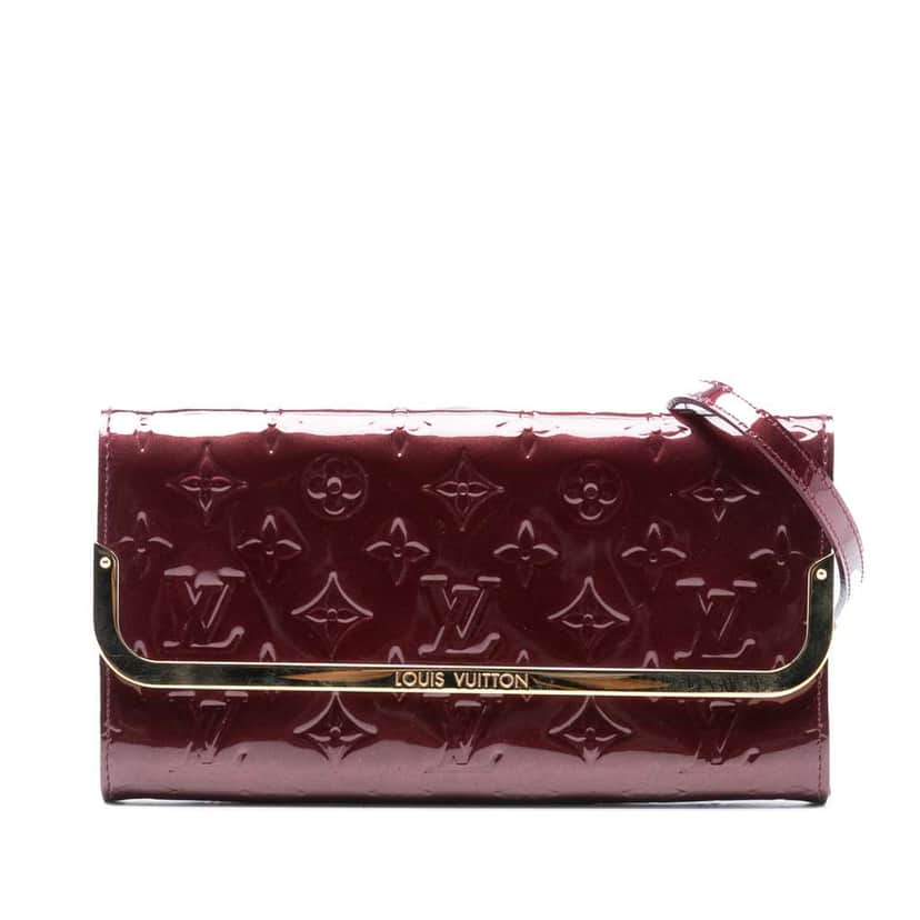Louis Vuitton Monogram Vernis Rossmore MM Red Leather Good condition - Front View