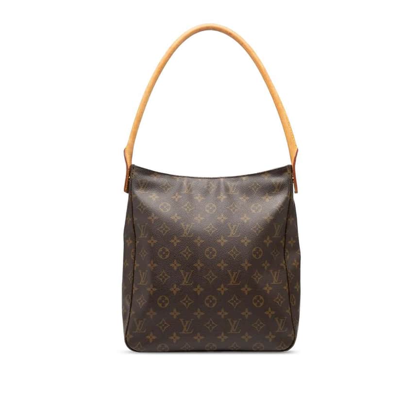 Louis Vuitton Monogram Looping GM Brown Good condition - Front View