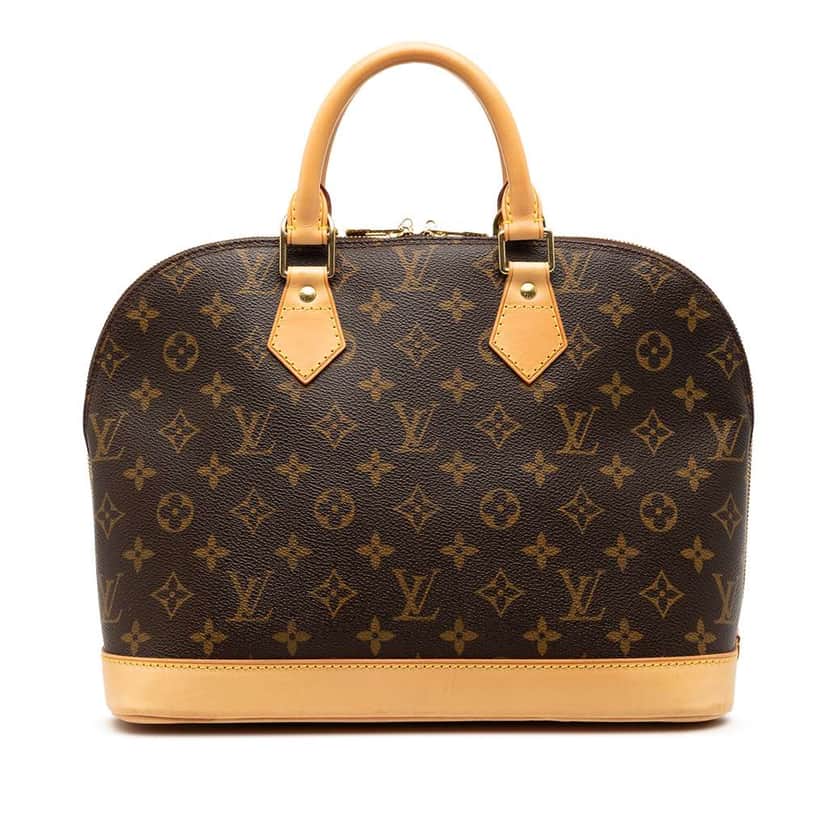 Louis Vuitton Monogram Alma PM Brown Good condition - Front View