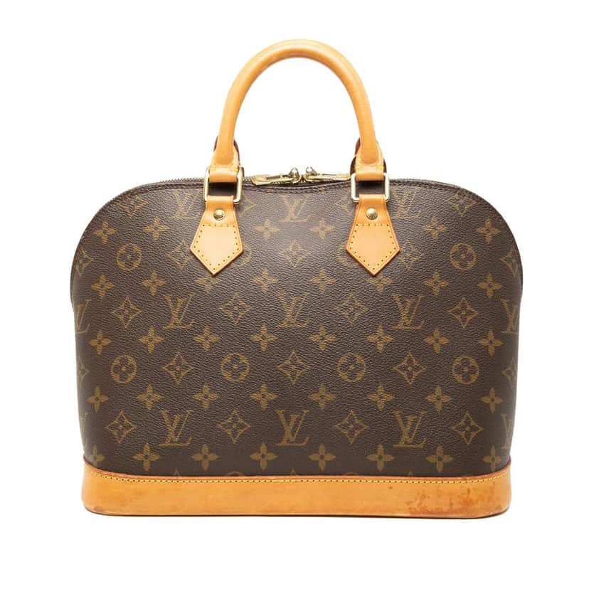 Louis Vuitton Monogram Alma PM Brown Good condition - Front View