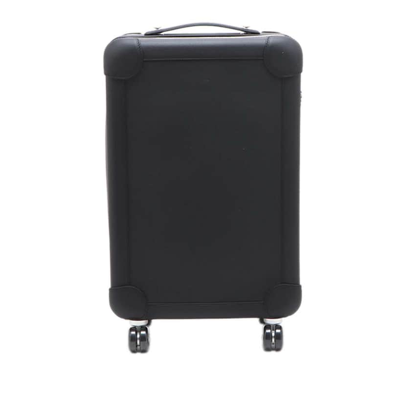 Hermès Taurillon Regate RMS Cabin Suitcase Black Leather Very good condition - Front View