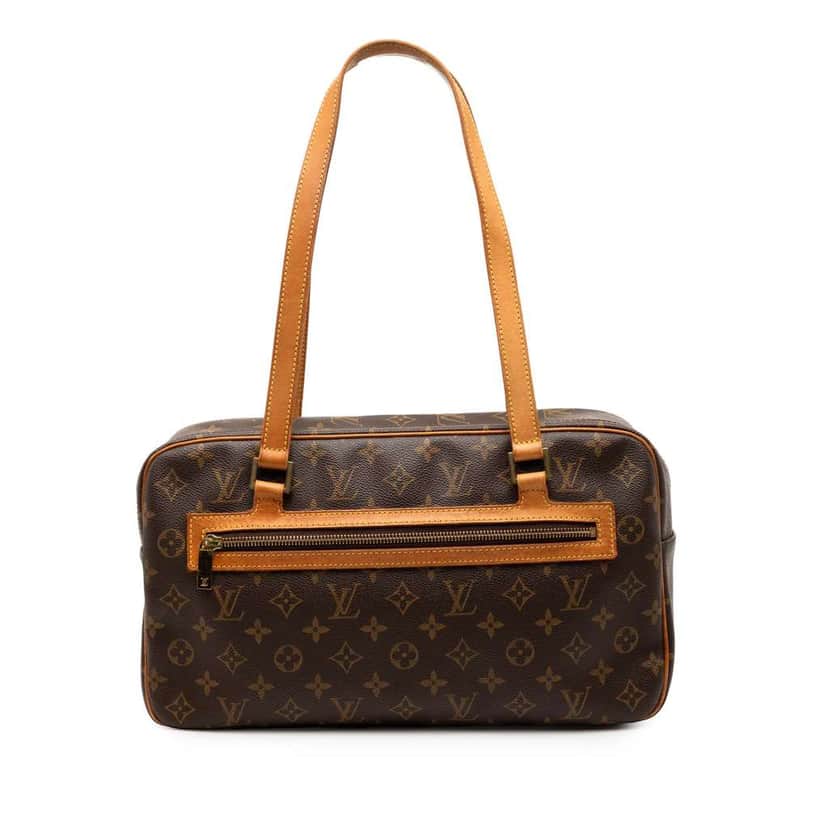 Louis Vuitton Monogram Cite GM Brown Good condition - Front View
