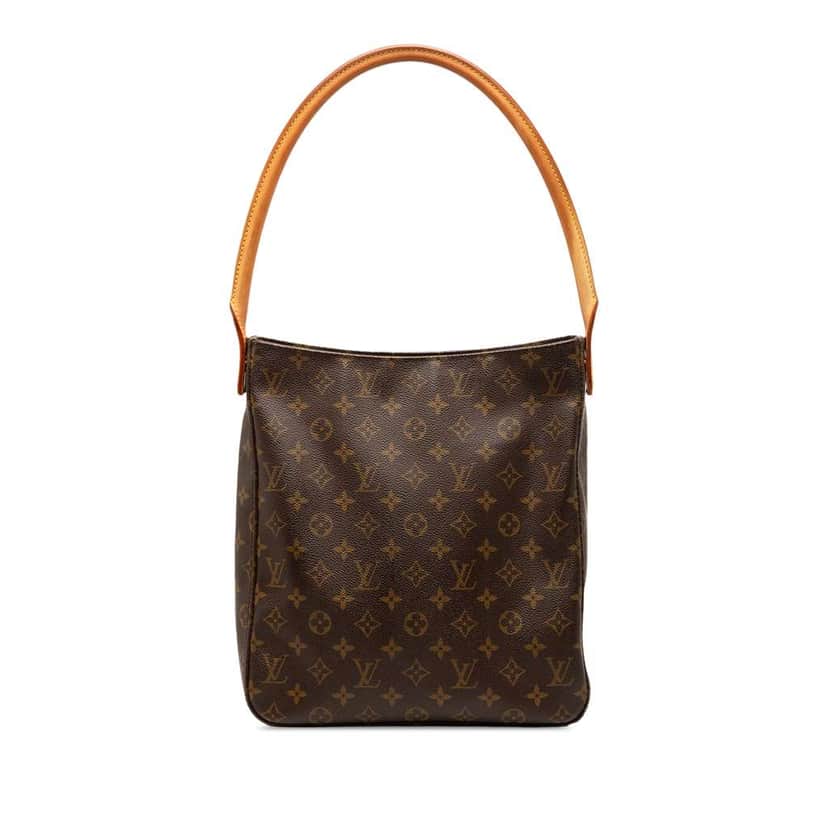 Louis Vuitton Monogram Looping GM Brown Good condition - Front View
