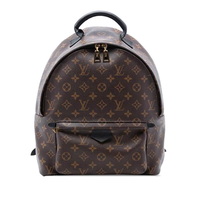 Louis Vuitton Monogram Palm Springs MM Brown Good condition - Front View
