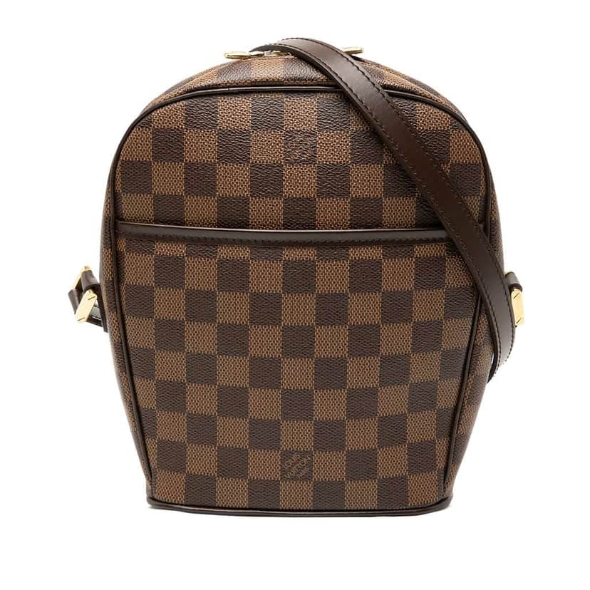 Louis Vuitton Damier Ebene Ipanema PM Brown Good condition - Front View