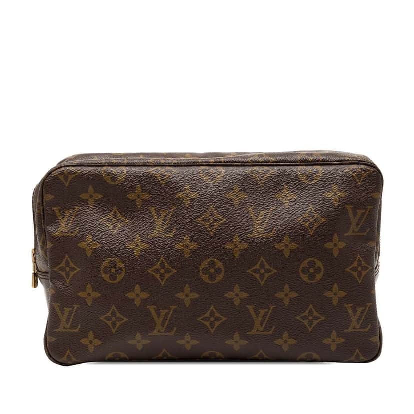 Louis Vuitton Monogram Trousse Toilette 28 Brown Very good condition - Front View