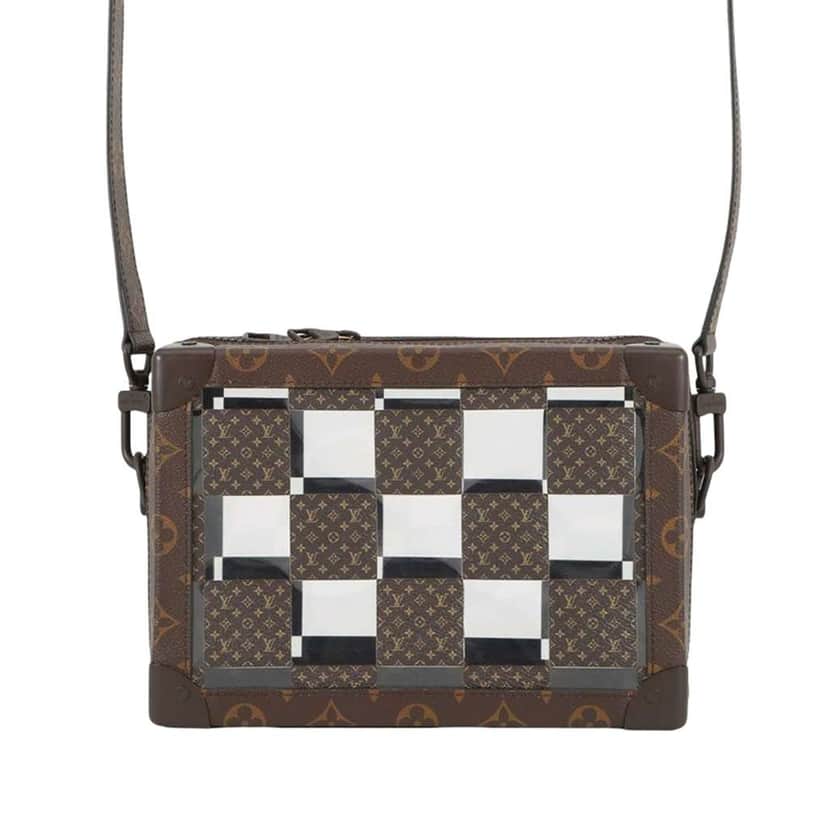 Louis Vuitton Monogram Chess Soft Trunk Brown Very good condition - Front View