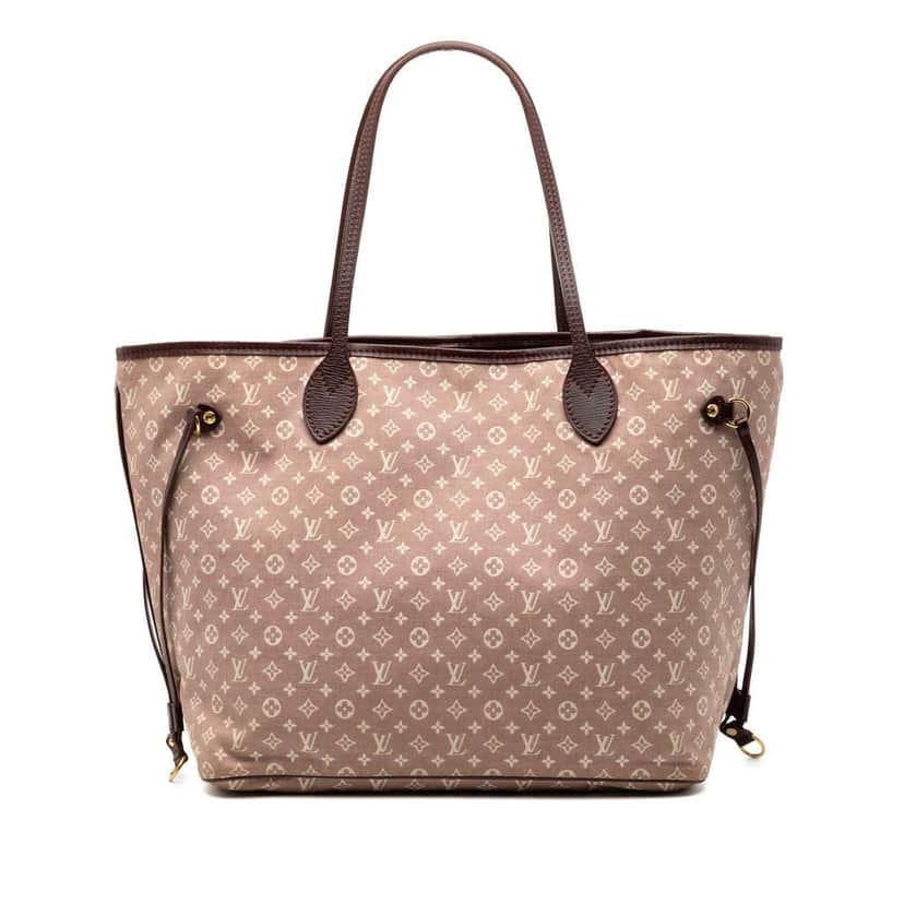 Louis Vuitton Monogram Idylle Neverfull MM Pink Canvas Good condition - Front View