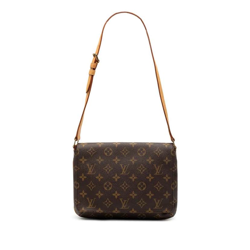Louis Vuitton Monogram Musette Tango Short Strap Brown Good condition - Front View