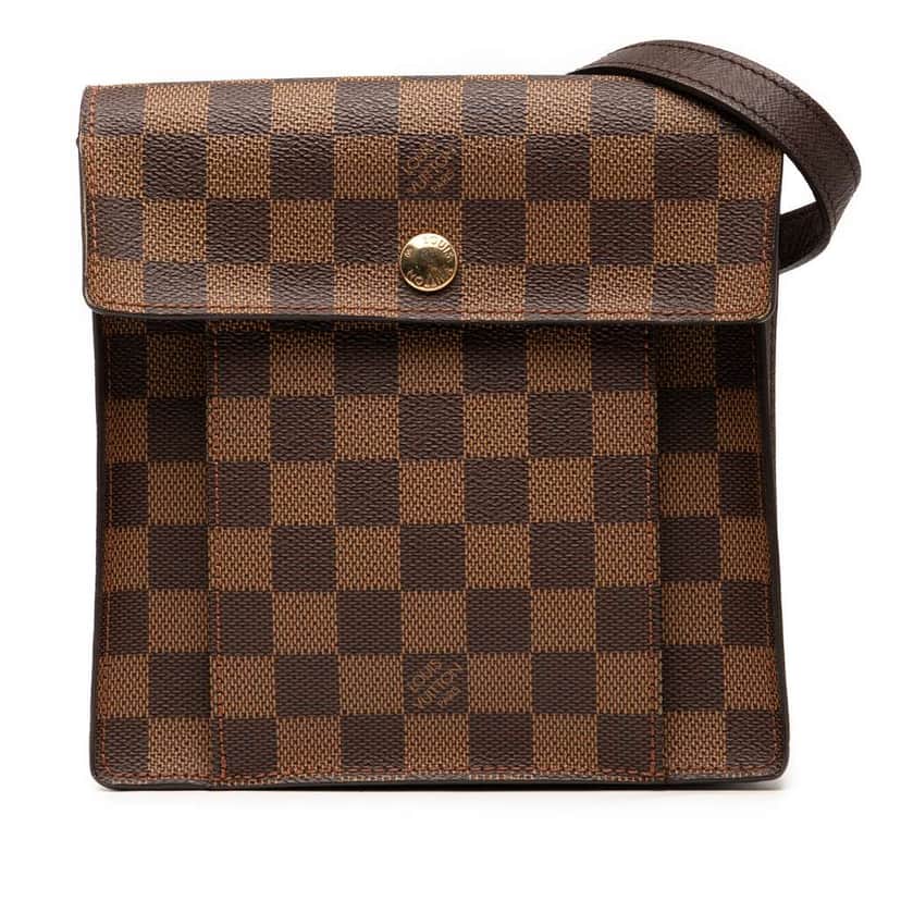 Louis Vuitton Damier Ebene Pimlico Brown Good condition - Front View