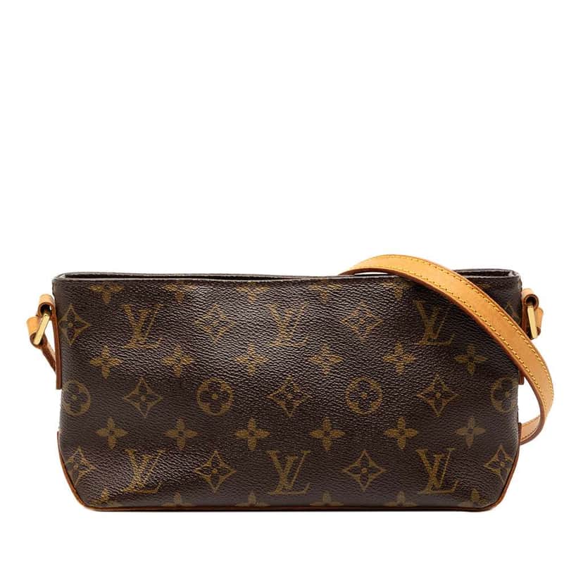Louis Vuitton Monogram Trotteur Brown Good condition - Front View