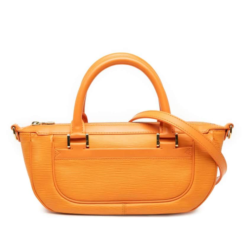 Louis Vuitton Epi Dhanura PM Orange Leather Good condition - Front View