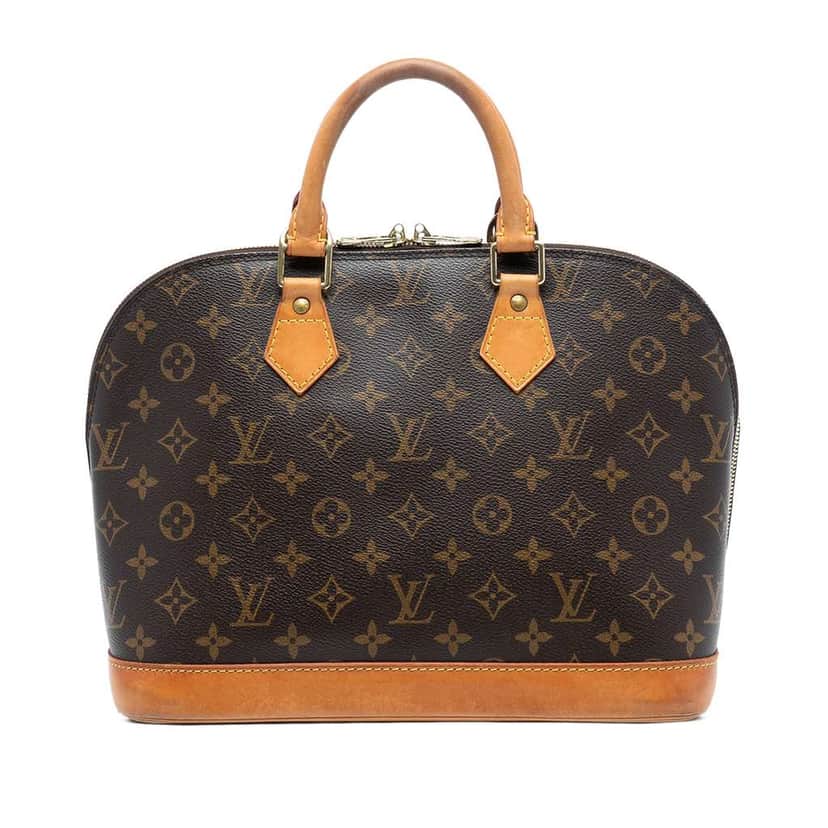 Louis Vuitton Monogram Alma PM Brown Good condition - Front View
