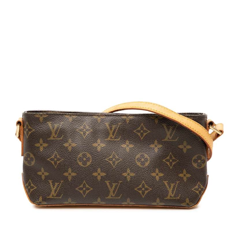 Louis Vuitton Monogram Trotteur Brown Good condition - Front View