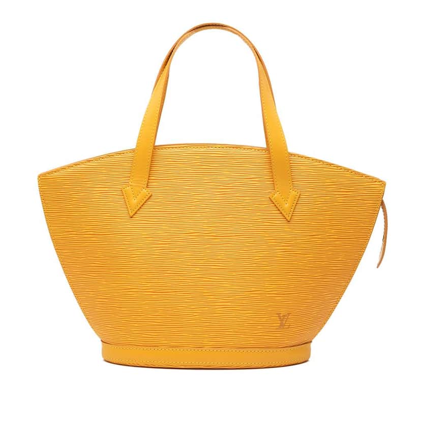 Louis Vuitton Epi Saint Jacques PM Short Strap Yellow Leather Good condition - Front View