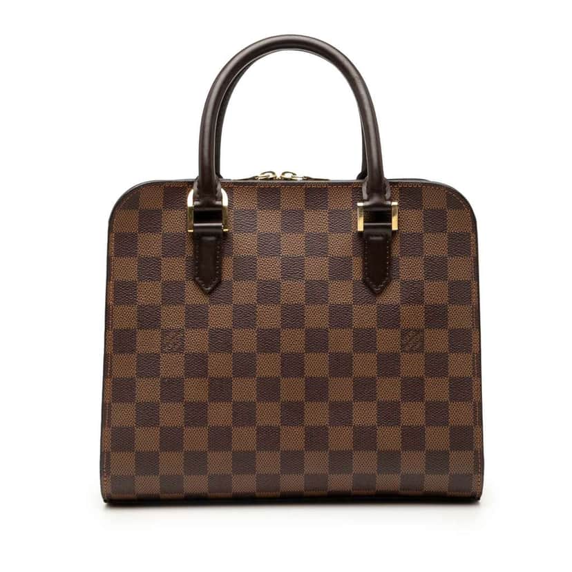 Louis Vuitton Damier Ebene Triana Brown Good condition - Front View