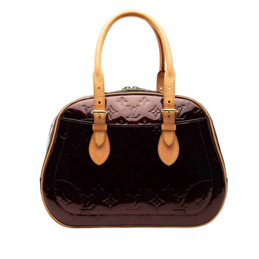 Louis Vuitton Monogram Vernis Summit Drive Purple Leather Good condition - Front View