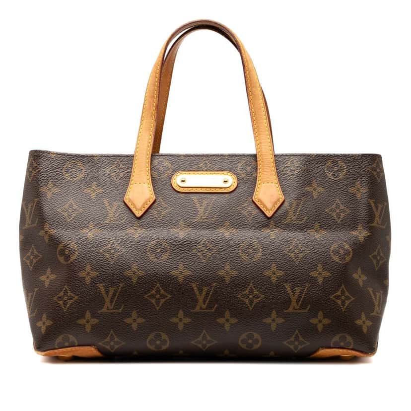 Louis Vuitton Monogram Wilshire PM Brown Good condition - Front View