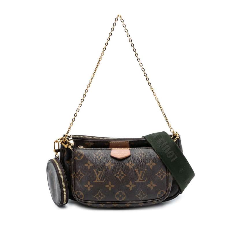 Louis Vuitton Monogram Multi Pochette Accessoires Brown Very good condition - Front View