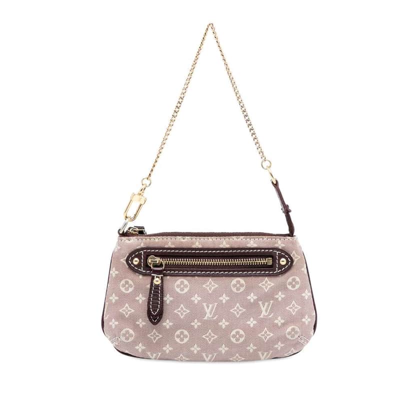 Louis Vuitton Monogram Idylle Mini Pochette Accessoires Pink Canvas Good condition - Front View