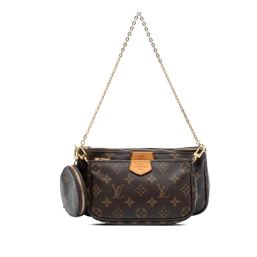 Louis Vuitton Monogram Multi Pochette Accessoires Brown Very good condition - Front View