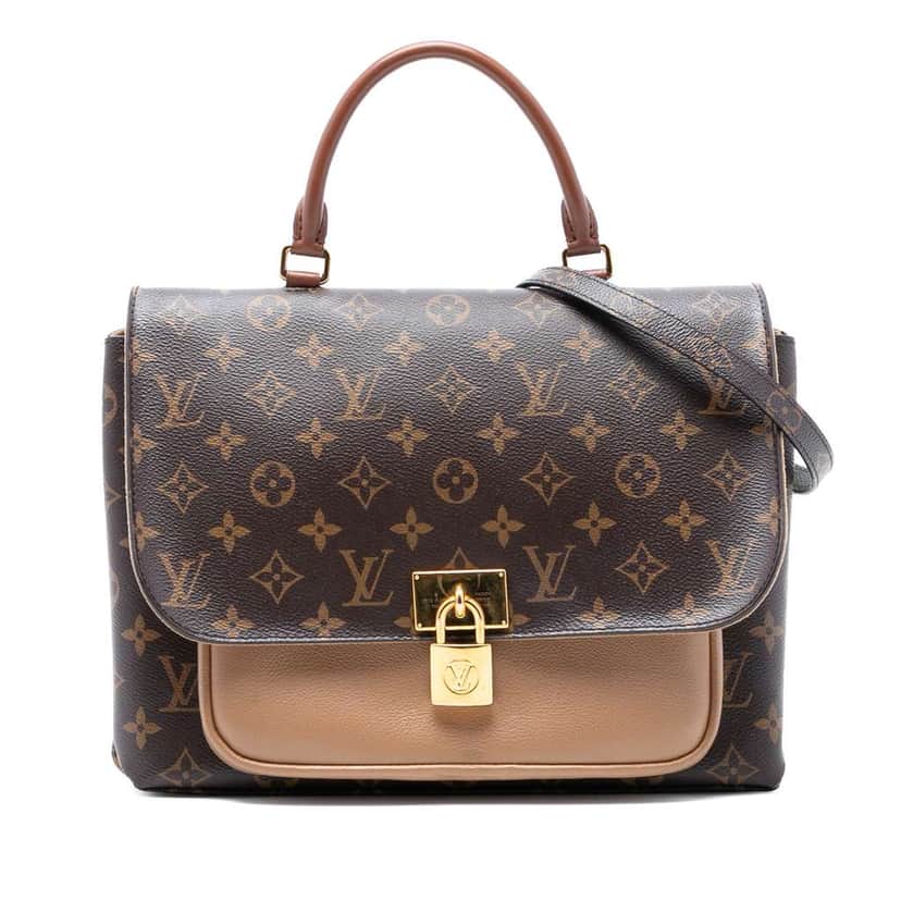 Louis Vuitton Monogram Marignan Brown Good condition - Front View