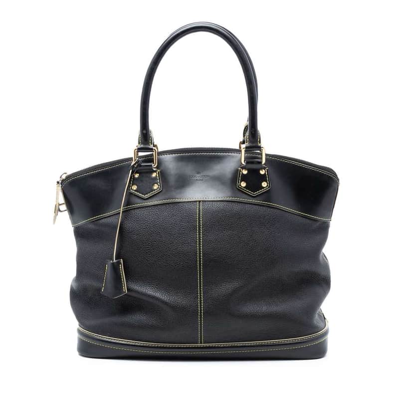 Louis Vuitton Suhali Lockit PM Black Leather Fair condition - Front View